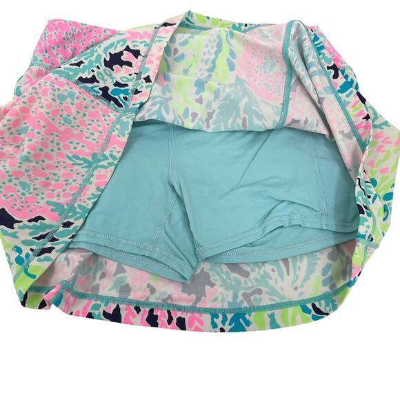 Lilly Pulitzer Luxletic Josephine Skort Let’s Cha Cha Size Small - Picture 5 of 9